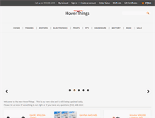 Tablet Screenshot of hoverthings.com